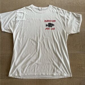 Crappie Camp T-Shirt, Size Large
